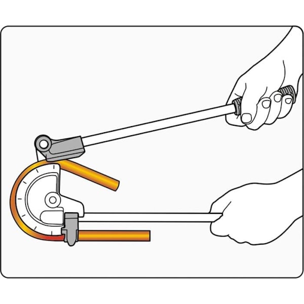 Bender - form för Yato bender - YT-21844 -dobladora av 15 mm rör