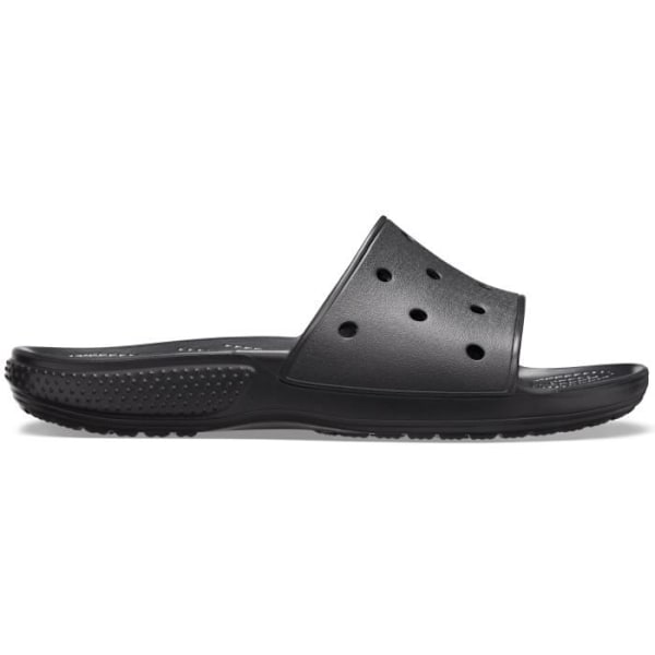 Classic II Slide - Crocs - Svart - Anpassningsbar - Bekväm - 13 platser för Jibbitz™