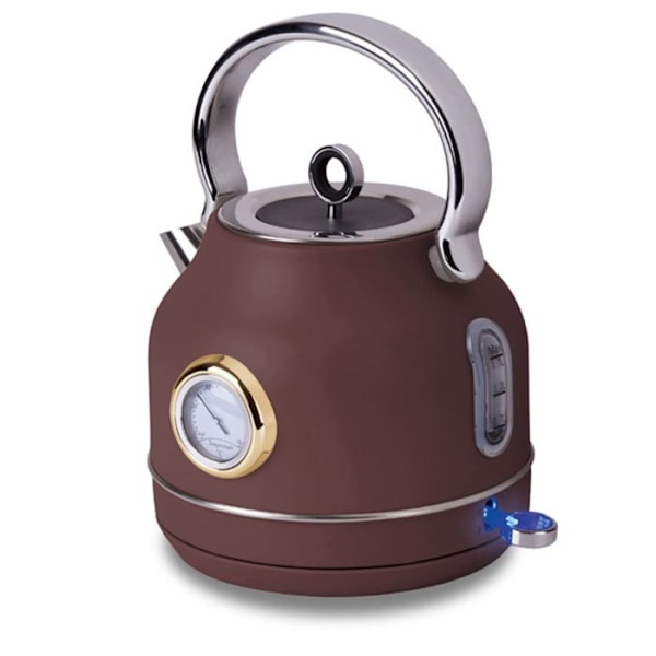 Elektrisk Kanna - BERLINGER HAUS - BH-9516 - 1,7L - Termometer - Rostfritt Stål 18/10 bordeaux matt
