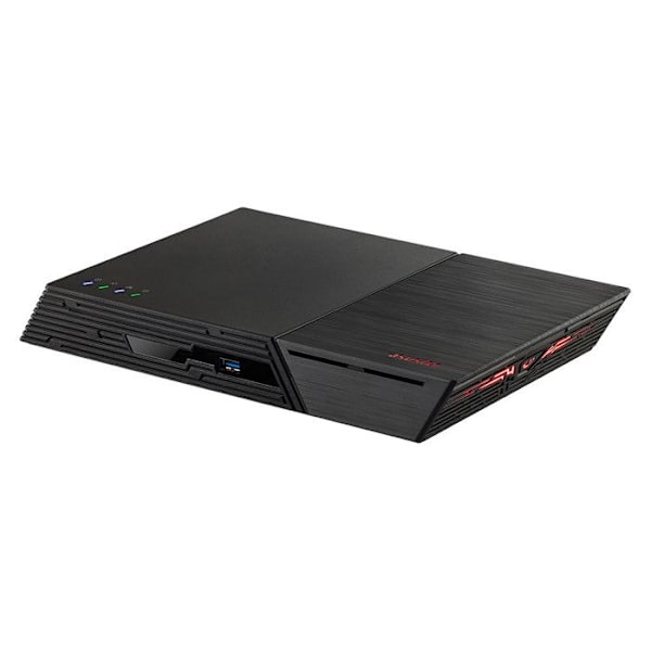 ASUSTOR FLASHSTOR 6 FS6706T - 6-BAY, 4-CORE 2 ALL-SSD NAS-SERVER Svart