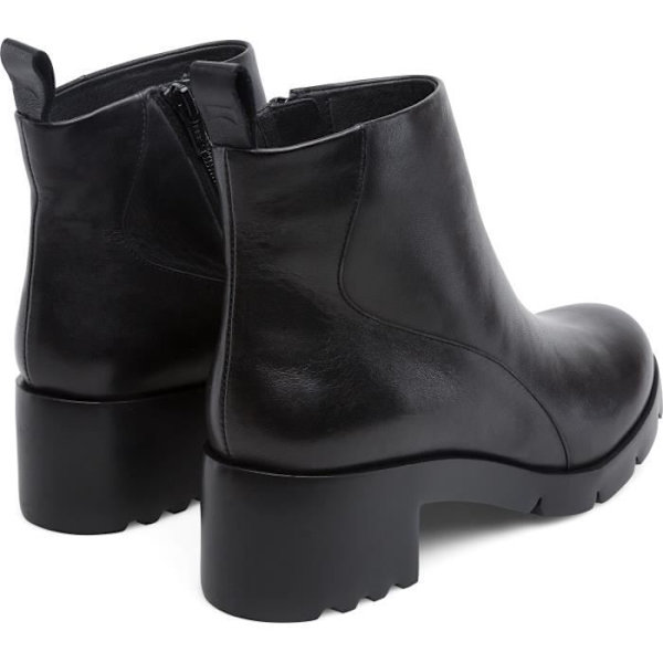 Bottines - CAMPER - Wanda - Full grain leather - EVA sula - Dragkedja Svart 38