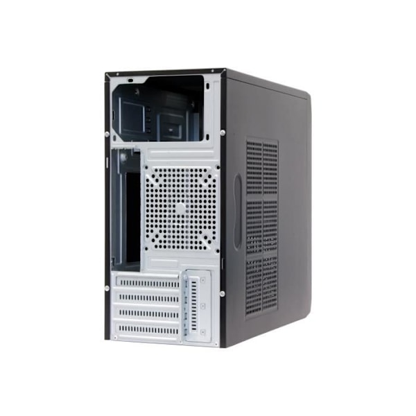 Chieftec Elox Series HT-01B Micro ATX Mini Tower Ingen strömförsörjning Svart USB-ljud
