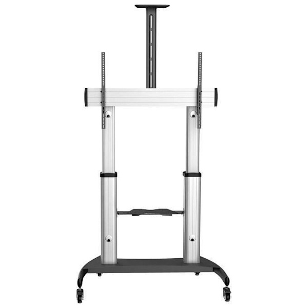 StarTech.com Mobilt TV-ställ - Robust TV-stödvagn för 60-100" skärmar 100 kg - Platt-TV-ställ på hjul - Höjd