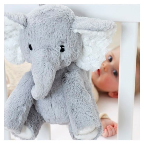 Cloud b - Elliot the elephant musikalisk plysch - BTL DIFFUSION Grå