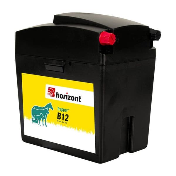 Poste stapel TRAPPER B12 Horisont svart gul