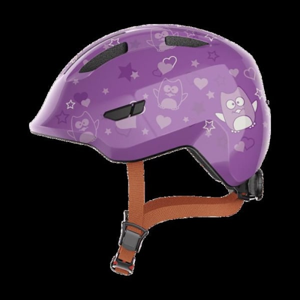 Barncykelhjälm - ABUS - SMILEY 3.0 - Lila - In-Mold - Precisionsjustering SMILEY 3.0 BARN CYKELHJÄLM - LILA M