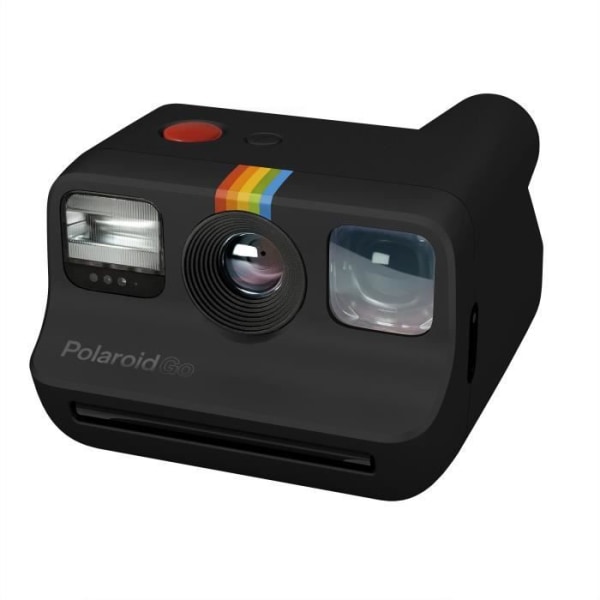POLAROID Go Instant Camera - Fickstorlek - Dubbel exponering - Självutlösare - Svart