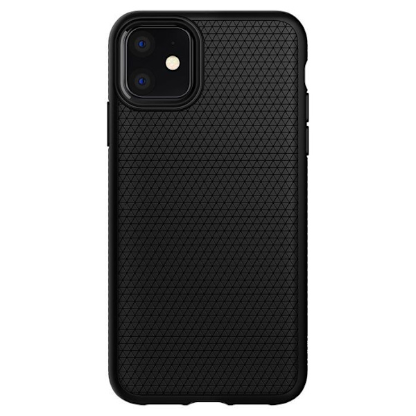 Skyddsfodral - Spigen - Liquid Air - Svart - Mjuk - Anti-chock / Anti-repa Svart