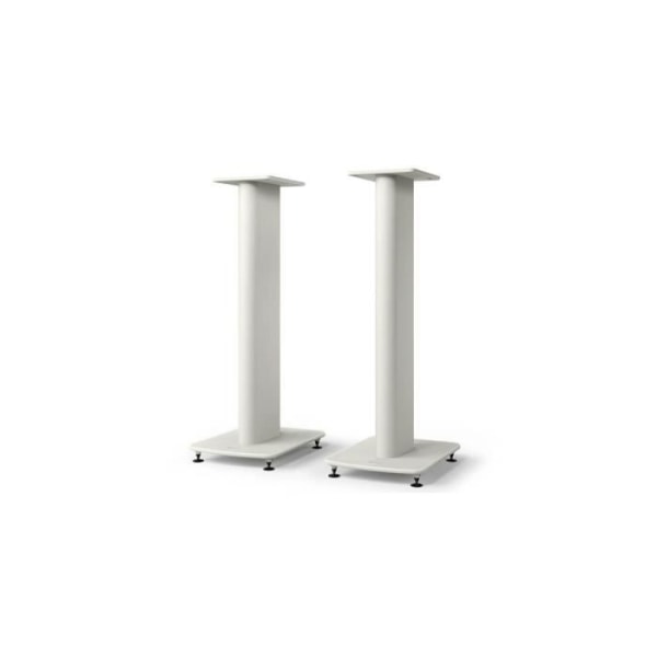 KEF Stand S2 Mineral White - Stativ för LS50 Meta och LS50 Wireless II-högtalare (paret) - Högtalartillbehör