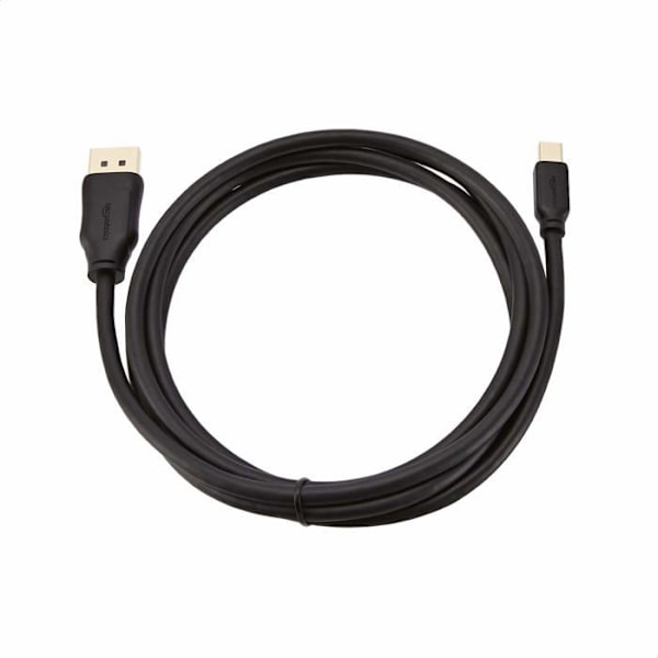 Kabel - nätverksadapter - telefoni Basics - HL-007271 - Mini DisplayPort till DisplayPort - 1,8 meter, Svart