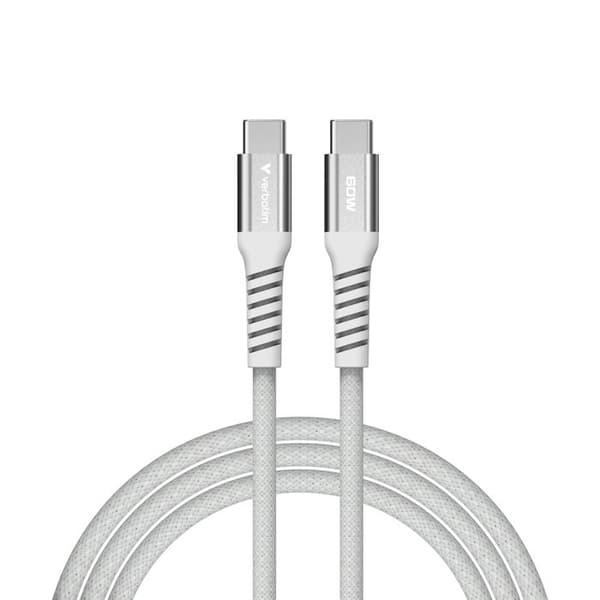 VERBATIM KABEL USB-C/ USB-C 60W GRÅ