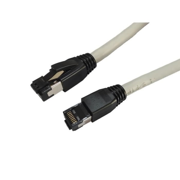 Microconnect MC-SFTP8075 nätverkskabel grå 7,5m Cat8.1 S/FTP (S-STP) RJ-45 guld