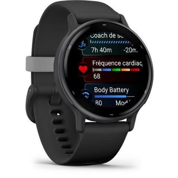 Smartwatch - GARMIN - Vivoactive 5 - Svart silikonarmband