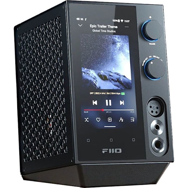 FiiO R7 Black hörlursförstärkare - DAC, Hi-Fi Pre-Amp, Network Player - Huvudfärg: Vit Svart
