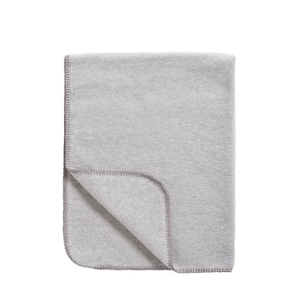 Meyco Baby Uni täcke för barnsäng - vävt - grå melange - 75x100cm - 1.0 TOG Grå Melange