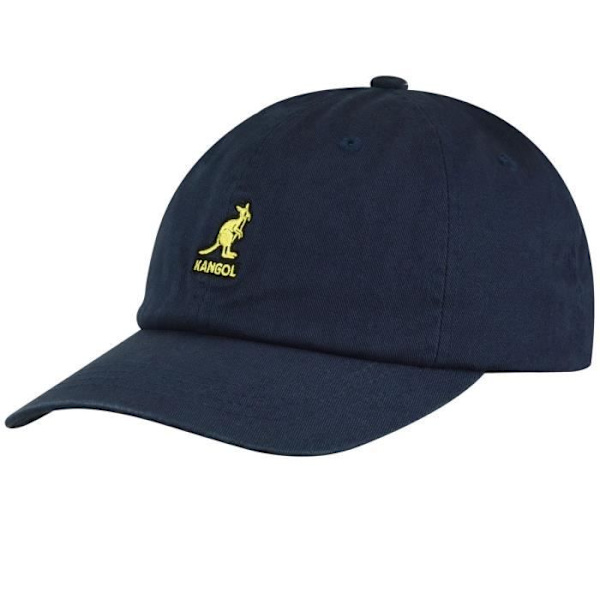 Basebollkeps i Bomull Marin - Kangol - En Storlek - UV-Skydd - Retro Stil marinblå