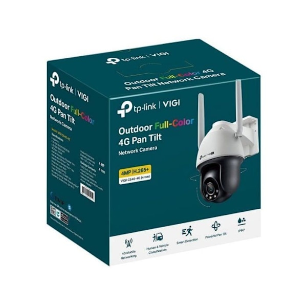 TPLINK 4MP 4G LTE Full-Färg W