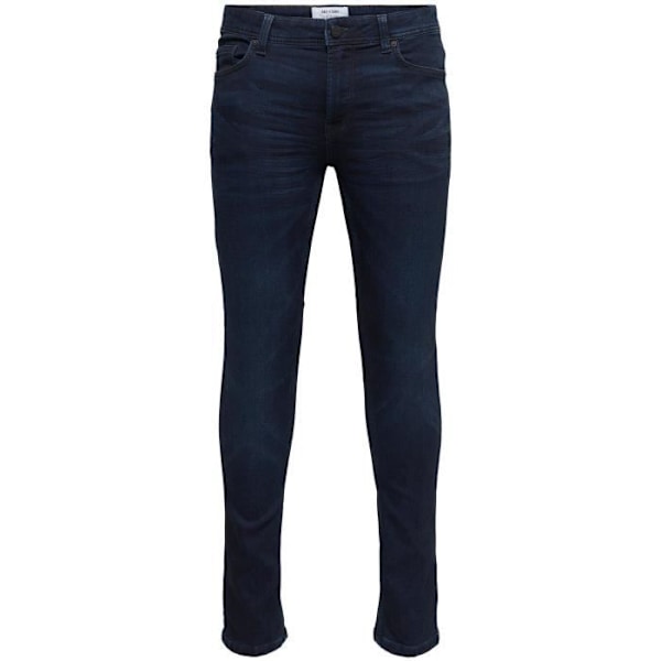 Jean - ONLY and SONS - Loom Jog D Blue Slim - Blå - Slim passform - Standardstorlek Blå 30/34