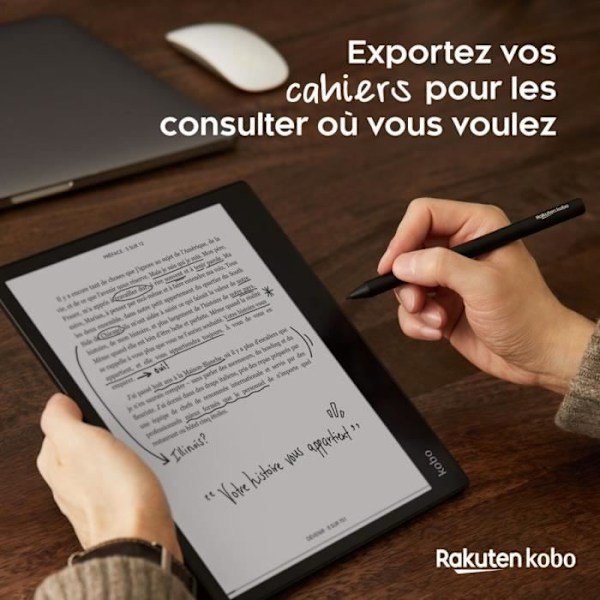 KOBO Elipsa e-läsare - 10,3" - 32GB + Sleepcover-fodral + Stylus