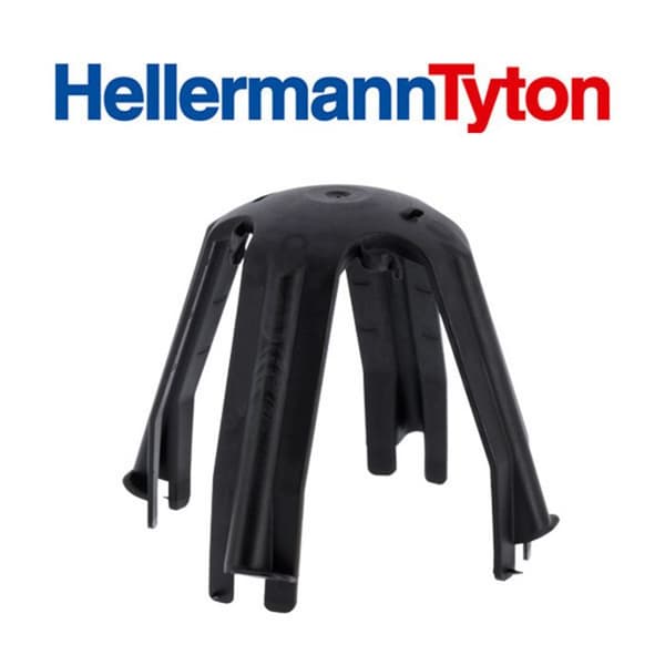 HellermannTyton Set med 6 skyddskåpor för infällda spotlights SpotClip-I