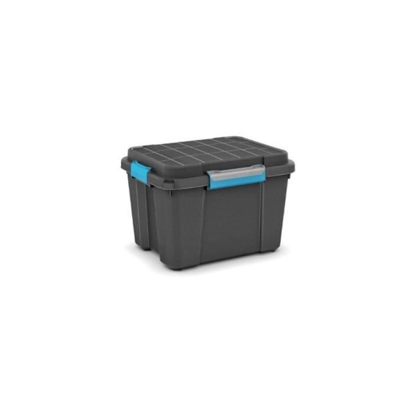 KIS | SCUBA BOX M 45 L, förvaring, svart, 49,5 x 39 x 34 cm Svart