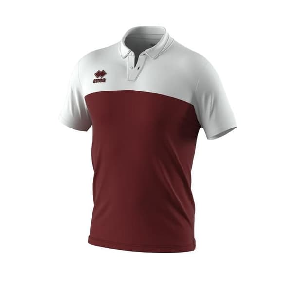 Polo Errea Bob - röd/vit röd vit M