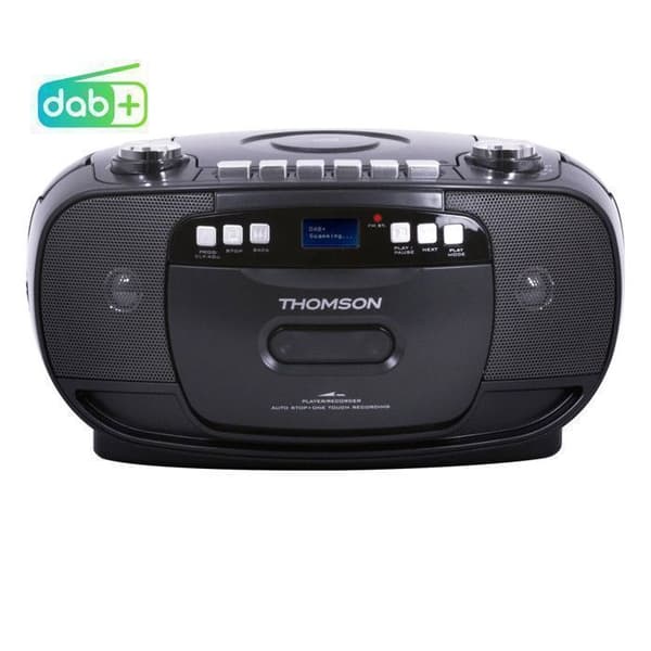 DAB+/FM CD Kassettläsare RK200DABCD Svart