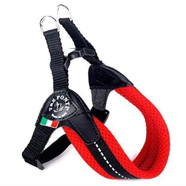 Treponti Tre Ponti Easy Fit Mesh Klassisk hundsele Röd 1,5 g - RR201R
