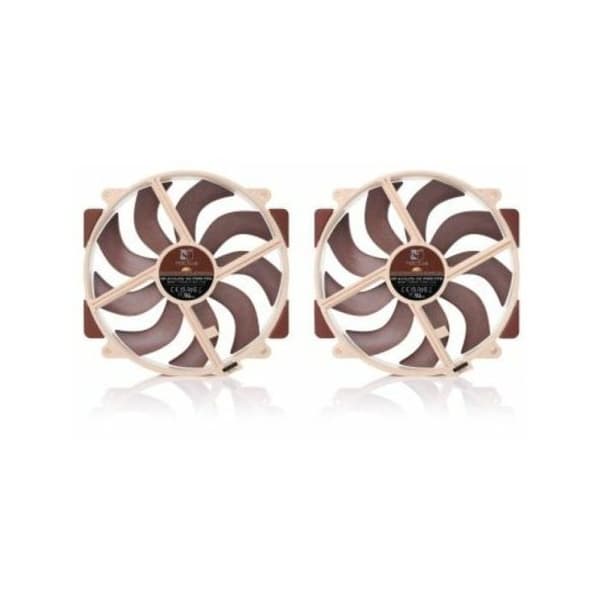 Fläkt - NOCTUA - NF-A14x25r G2 PWM - Push-Pull Kit - 140mm - Brun