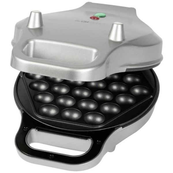Clatronic WA 3772 Våffelmakare silver non-stick beläggning