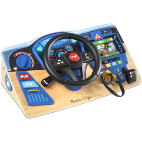 Melissa &amp; Doug interaktiv instrumentbräda Vroom &amp; Zoom wood junior