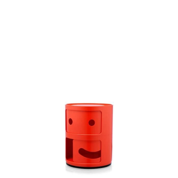 Kartell Componibile Smile Storage Unit Smile Red Röd