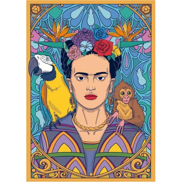 Pussel 1500 bitar: Frida Kahlo