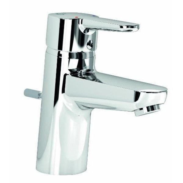 Ideal Standard B9914AA Connect Blue diskbänksblandare med krom avloppskran
