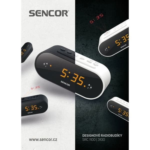 Radioväckarklocka - Sencor - SRC 1100 B