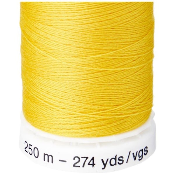 Gutermann sömnadssats - GUT7178780106 - Sy helt polyestertråd, 250 Mtr, Gyllene Gul (0106),
