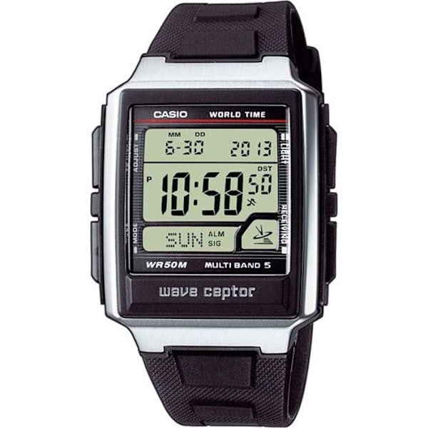 CASIO multifunktionsklocka för män Svart