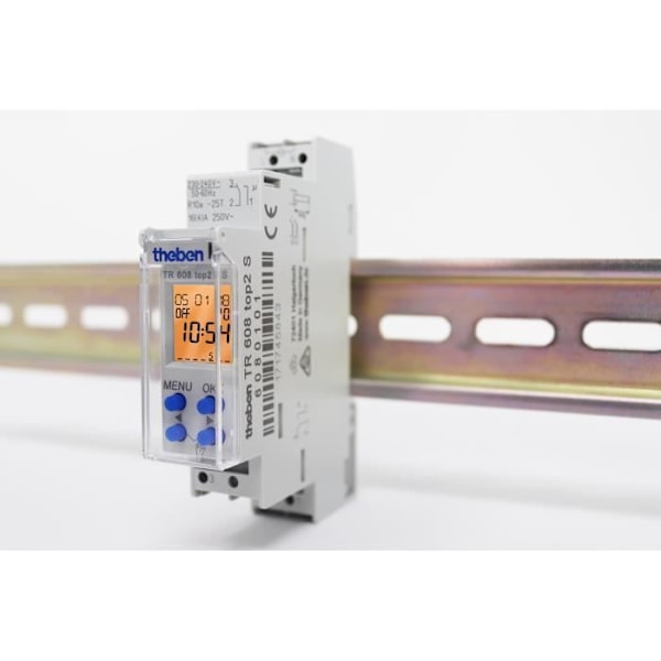 THEBEN TR 608 top2 S 6080101 DIGITAL PROGRAMMERBAR KLOCKA