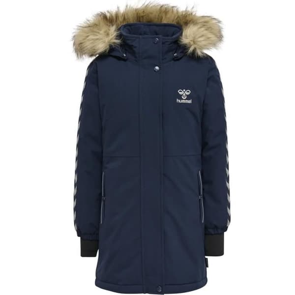 Huvjacka flicka Hummel Leaf Tex - blå - 8 år blå