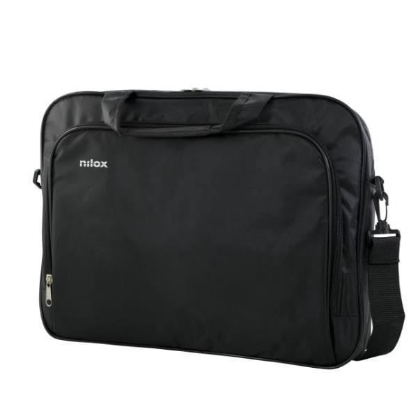 Malett - NILOX - NXESS3156BK - 15,6 tum - 2 fack - Svart polyester