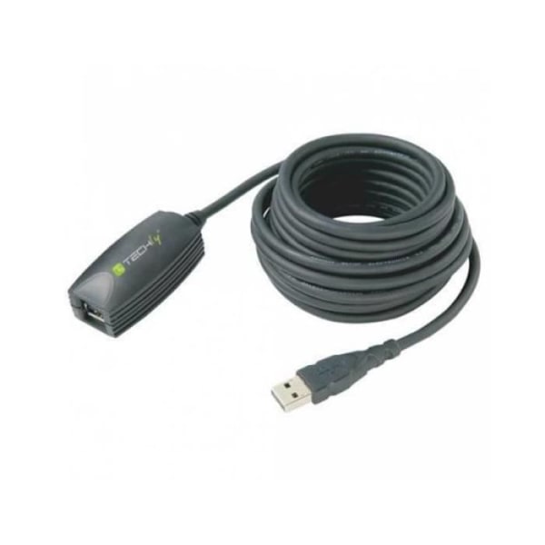 USB-kabelförlängning - TECHLY - Techly ICUR3050 - 5 m - Svart