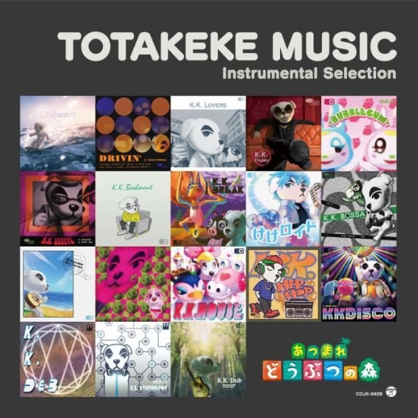 Vinyl Animal Crossing Totakeke Musik Instrumentalt urval 1lp-spel-ÖVRIGT