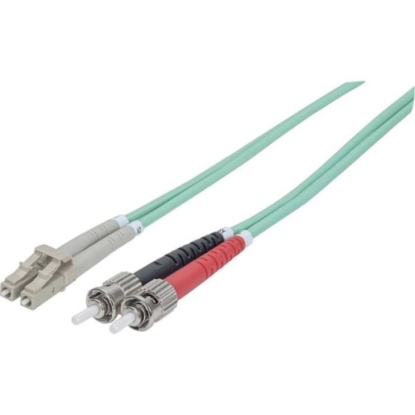 Intellinet 751131 fiberoptisk patchkabel [1x ST hane - 1x LC hane] 50-125 µ Multimode OM3 5 m