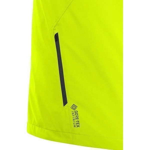 Löparjacka - Gore - R3 GTX I Partial - Vattentät - Andas - Neon gul/svart Neongult/svart XXXL