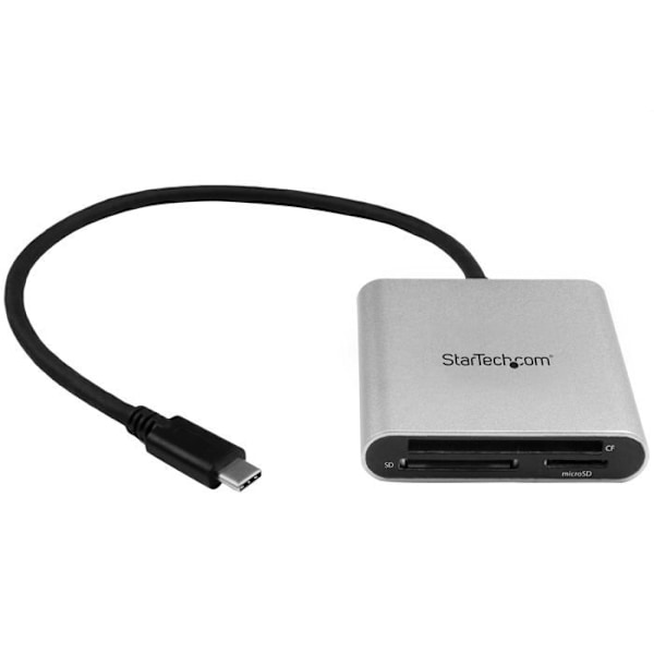 STARTECH Multi-Card Reader med USB-C SD / MicroSD / CompactFlash - USB 3.0