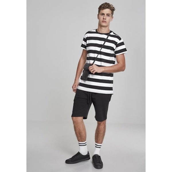 Urban Classic blo Stripe T-shirt svart vit S