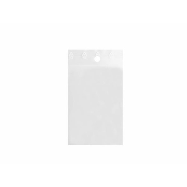 Dozio-kort - Transparenta kuvert med tryckförslutning - Internt format 180 x 250 mm - Förpackning med 1 000 stycken