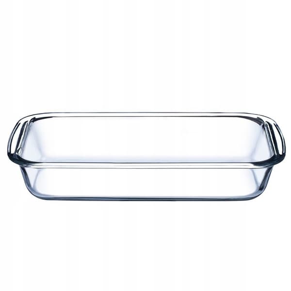 Värmebeständig glasform - KADAX - Liten rektangulär - 2,2 L - Borosilikatglas - Ugnssäker