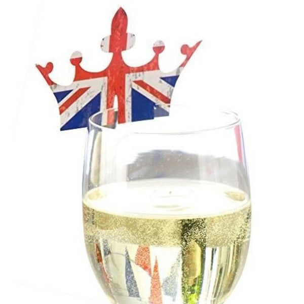 NEVITI FIRAR BRITISH CROWN GLASS, SET MED 10