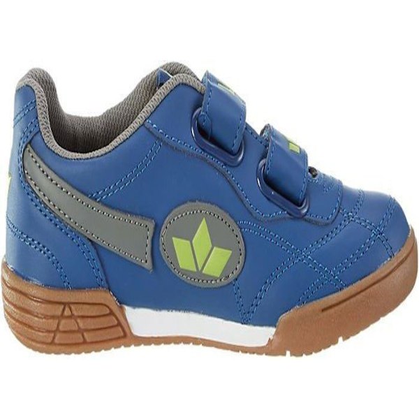 Basket Lico - 360447 - Mixed Child Bernie V Indoor Multisport Skor Navy/Grau/Citron 35